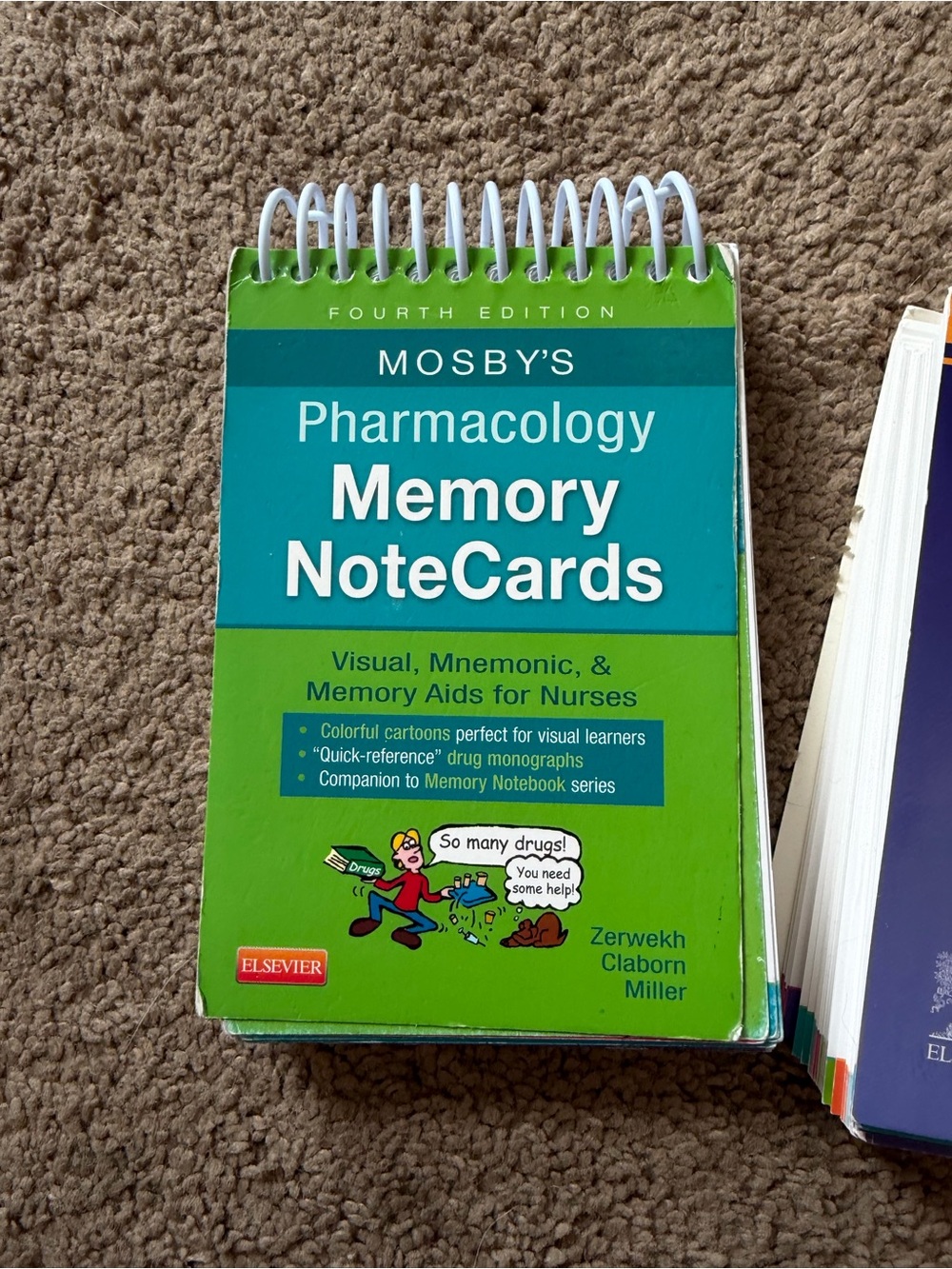 4-book Mosby’s Memory NoteCards bundle - Picture 2 of 5